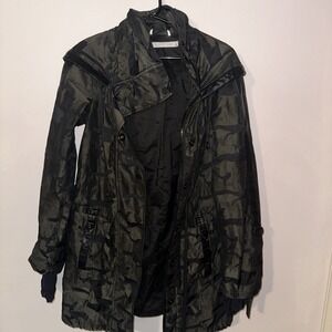 BLANC NOIR CAMO ANORAK HOODED‎ JACKET; SIZE Small